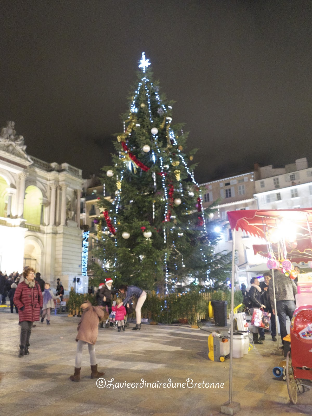 La vie ordinaire d'une bretonne Le marché de Noël de Toulon
