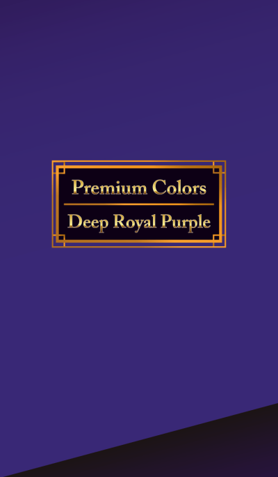Premium Colors Deep Royal Purple