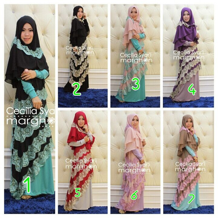 Baju Muslim Terbaru Lazada - Cecilia Vol. 3 By Marghon