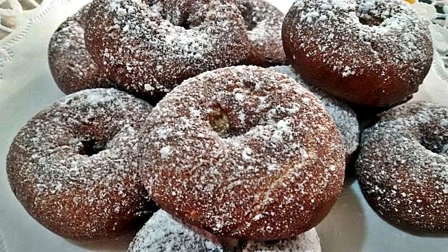 Rosquillas de leche condensada