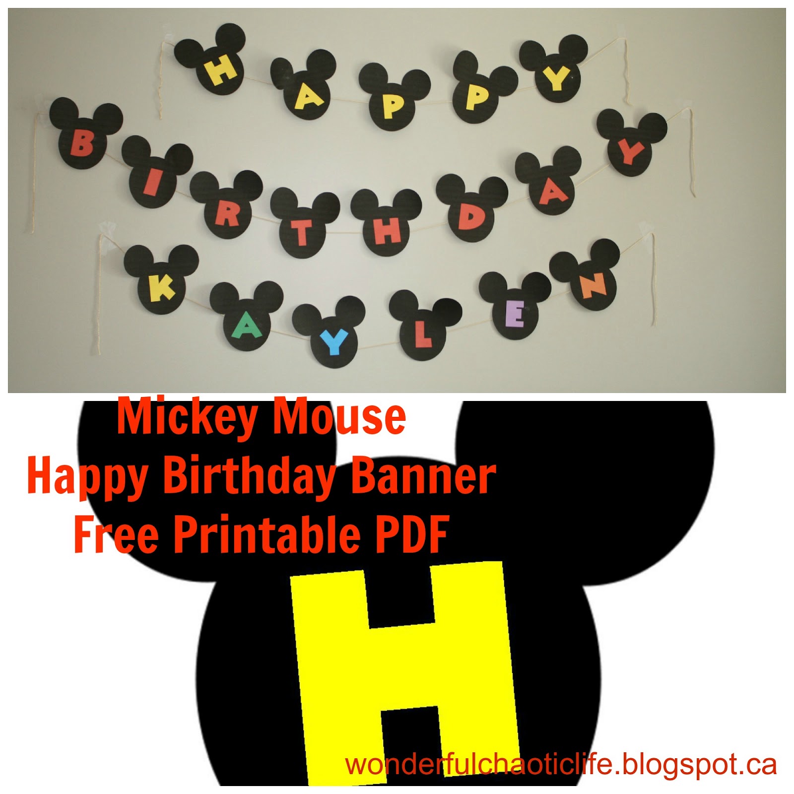 It s My Wonderful Chaotic Life Mickey Mouse Birthday Party FREE PRINTABLES It s My Wonderful Chaotic Life Mickey Mouse Birthday Party FREE PRINTABLES