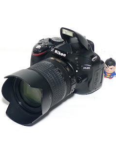 Kamera DSLR Nikon D5100 Lensa 18-105mm VR