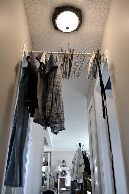 Building an easy clothes closet from a $50 kit! | funkyjunkinteriors.net