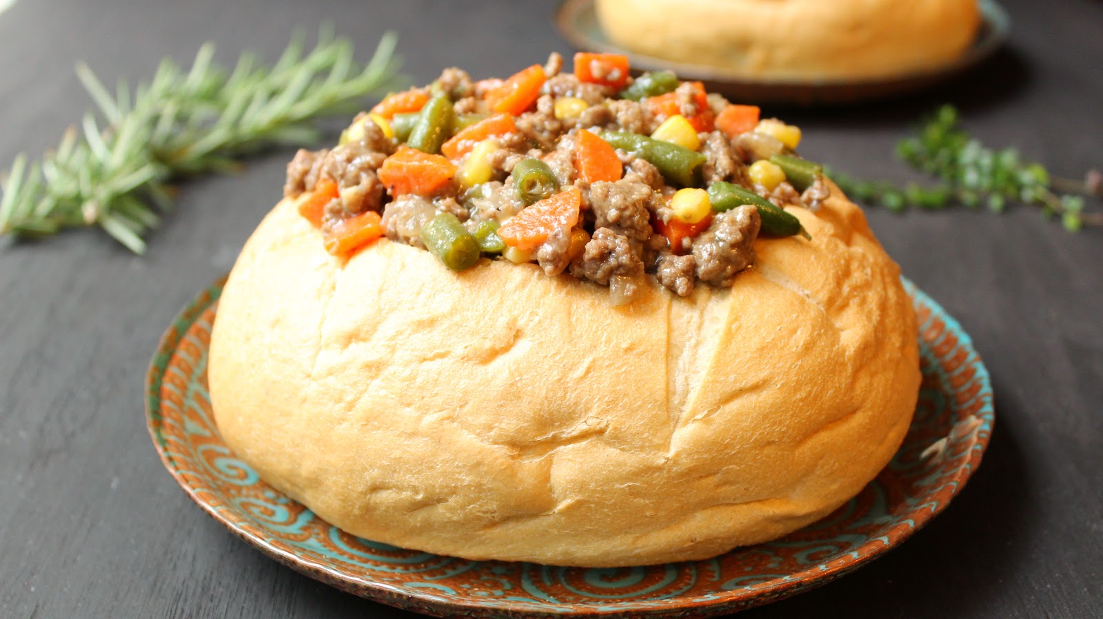 BREAD BOWL HAMBURGER STEW In Good Flavor Great Recipes Great Taste