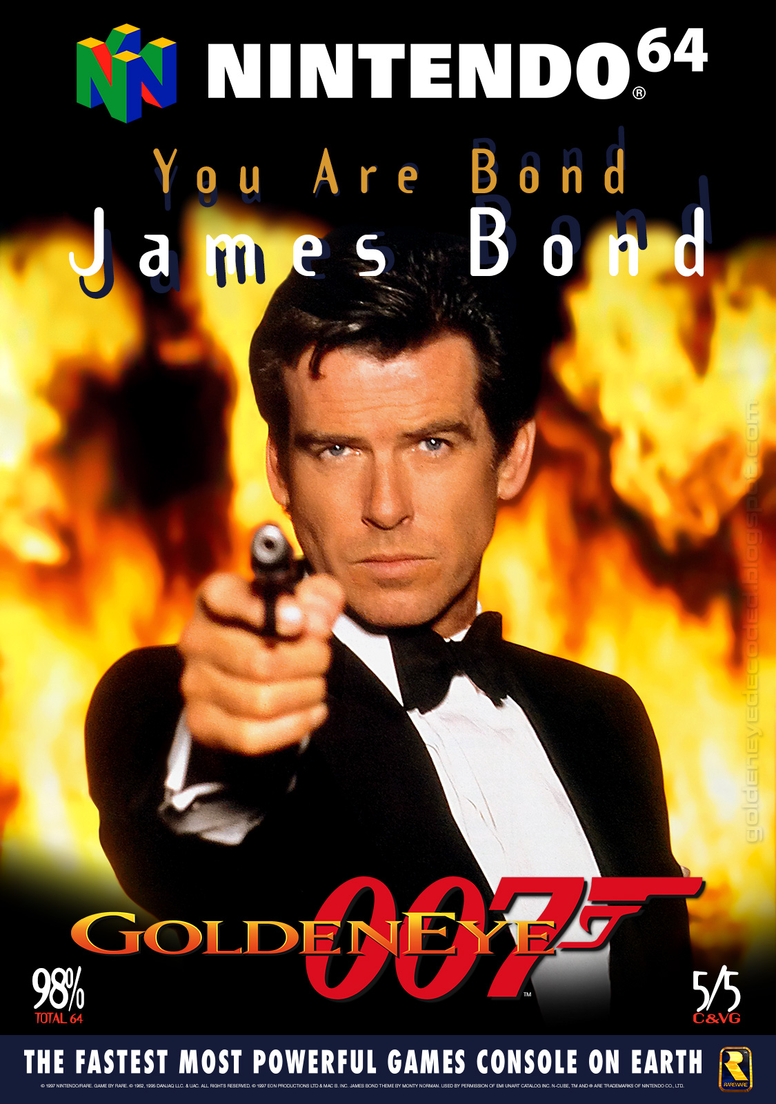 James Bond Goldeneye Poster