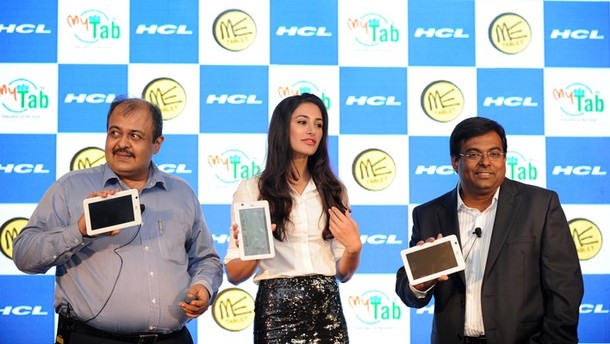  Nargis Fakhri HCL Tablet Launch -  Nargis Fakhri HCL Tablet Launch Pics in New Delhi