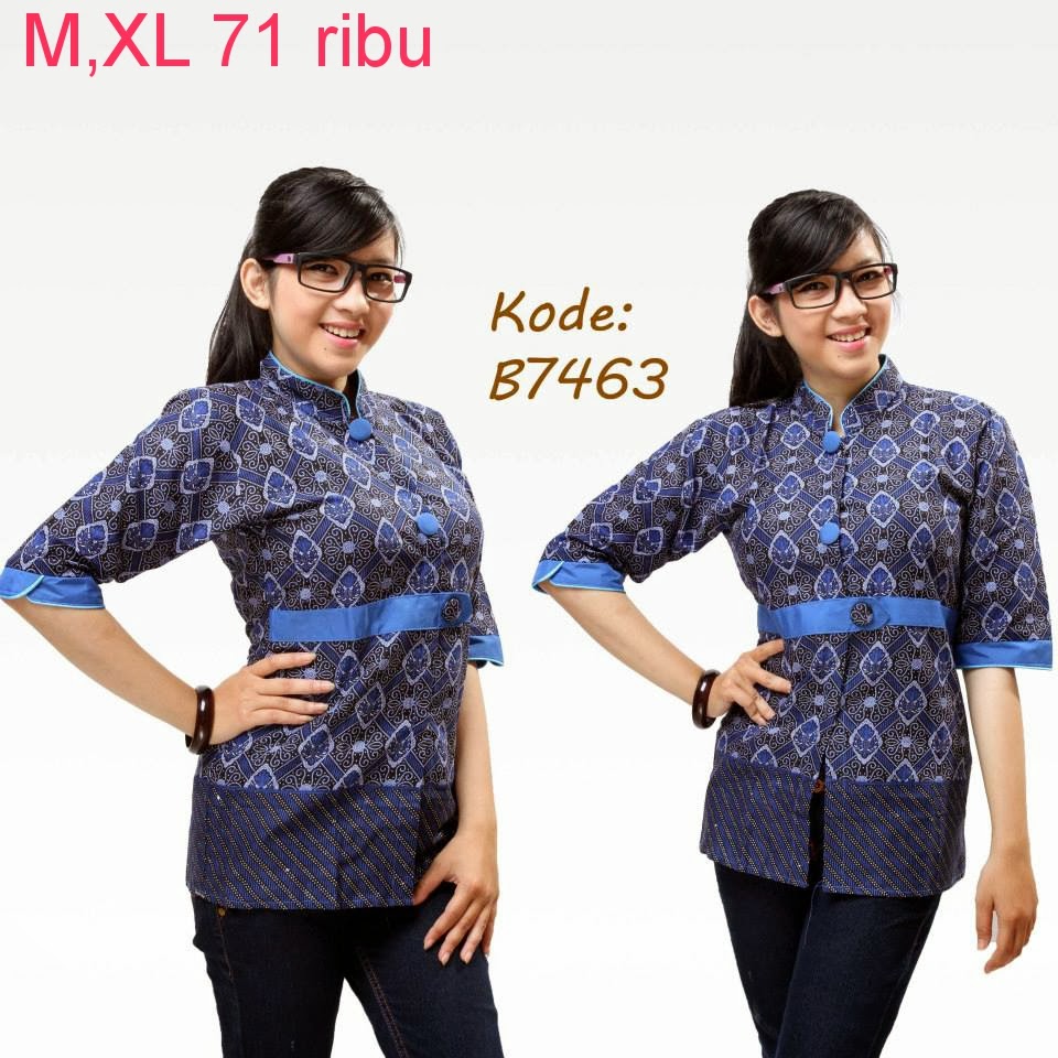  Contoh  Model Baju  Batik  Model Baju  Batik 