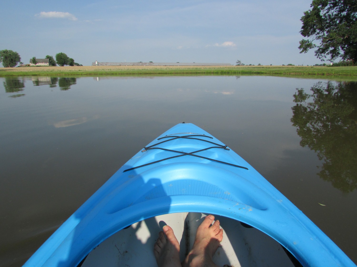 Murray & Candace's Adventures Kayaking on the Pond...