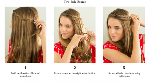 step easy hairstyles instruction