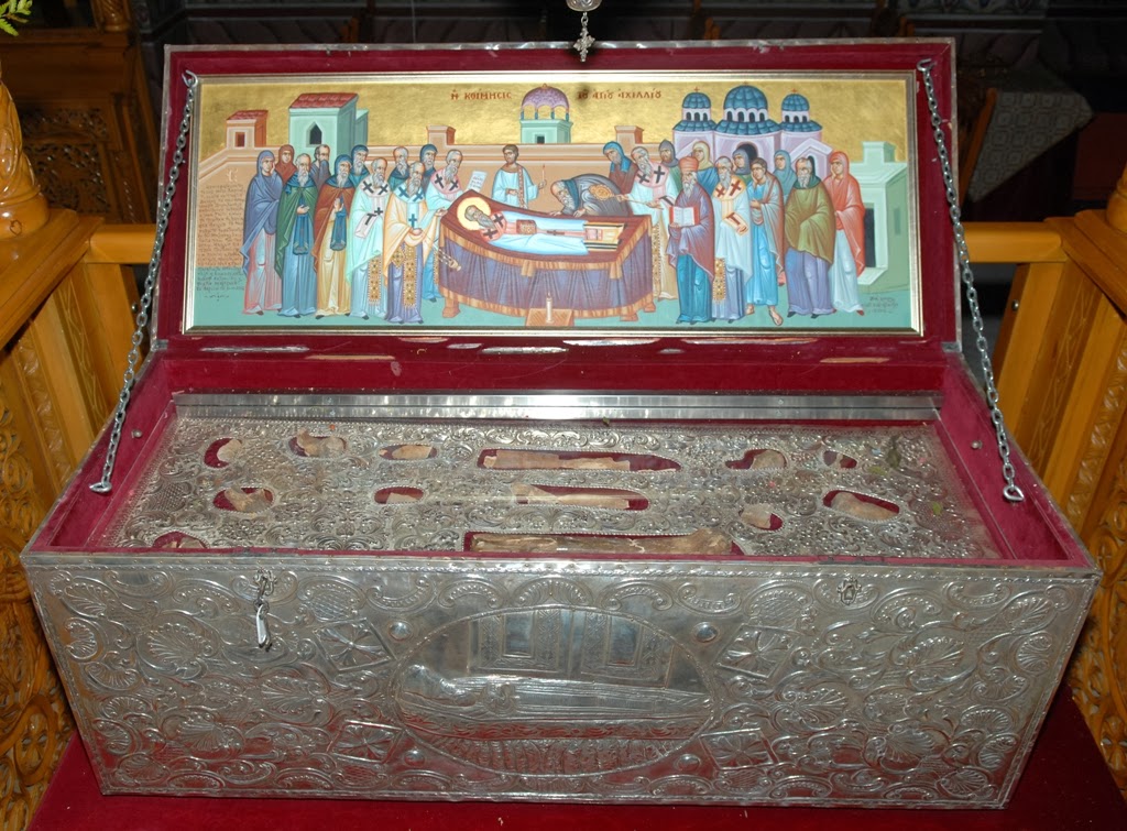 Τα ιερά λείψανα του Ιερού Μητροπολιτικού Ναού Αγίου Αχιλλίου Λάρισας http://leipsanothiki.blogspot.be/