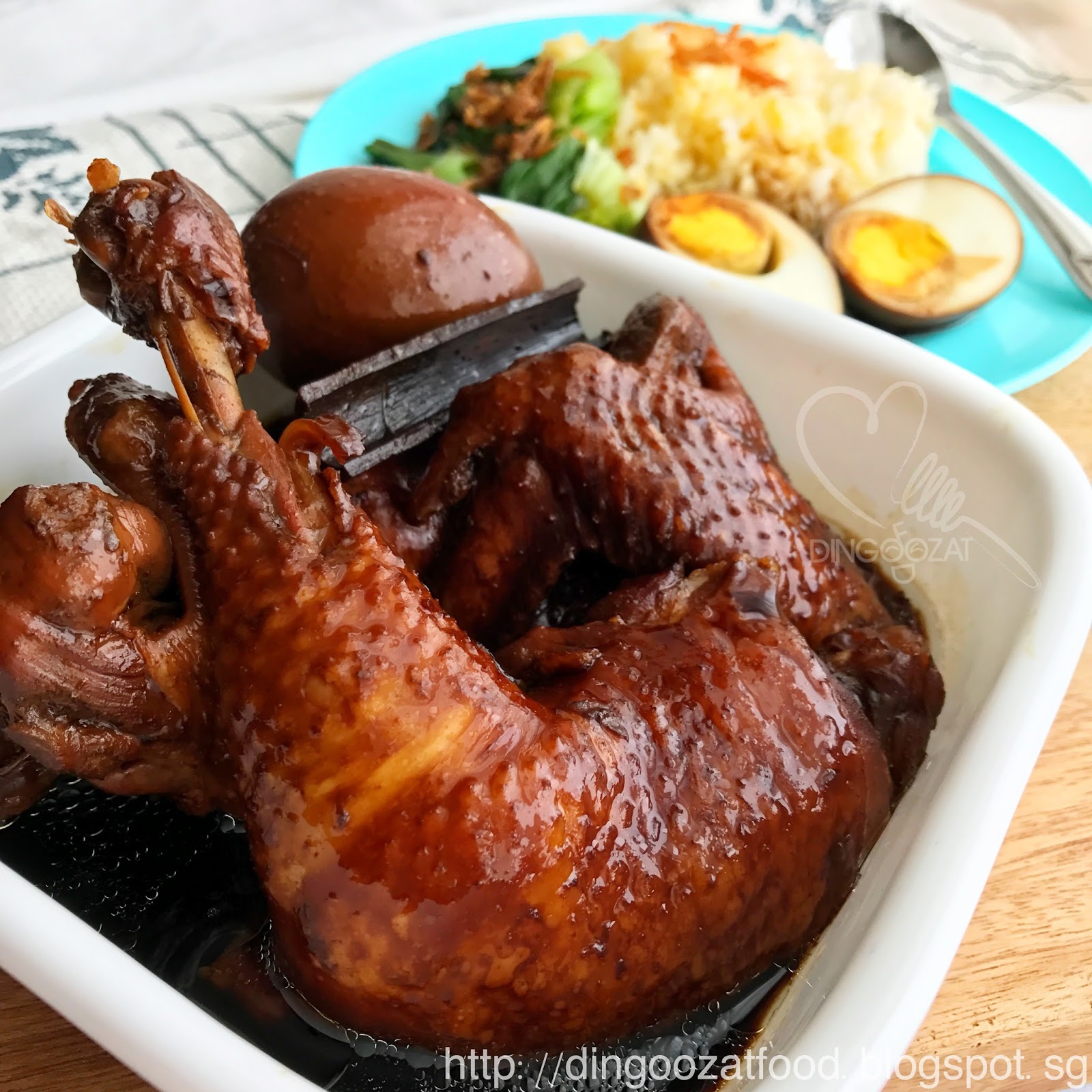 Miki's Food Archives Rice Cooker Soy Sauce Chicken Leg 电饭锅酱油鸡腿