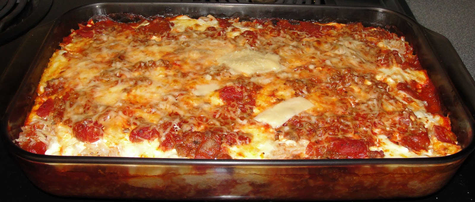 Running the Race Rice Lasagna