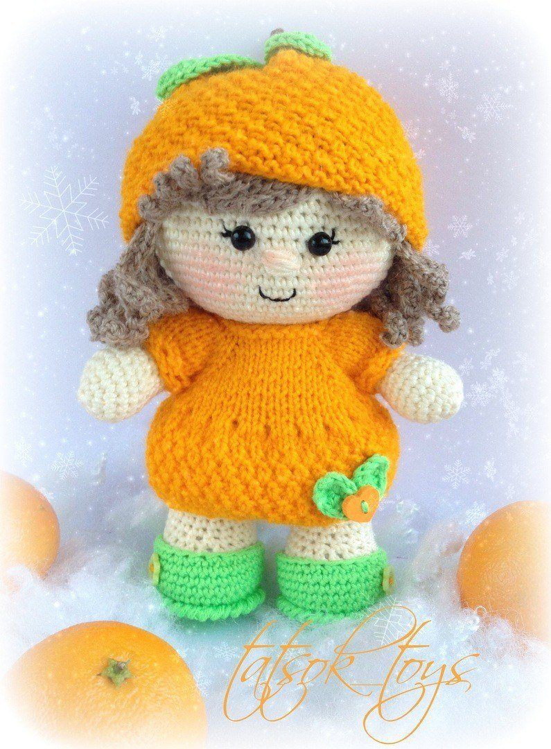 вязаные куклы крючком. вязаный пупс с описанием. кукла клара амигуруми. пупс крючком. амигуруми татьяна соколова.