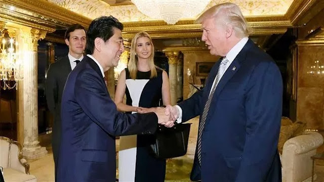 Trump under fire for Ivanka’s presence at meeting with Japanese PM