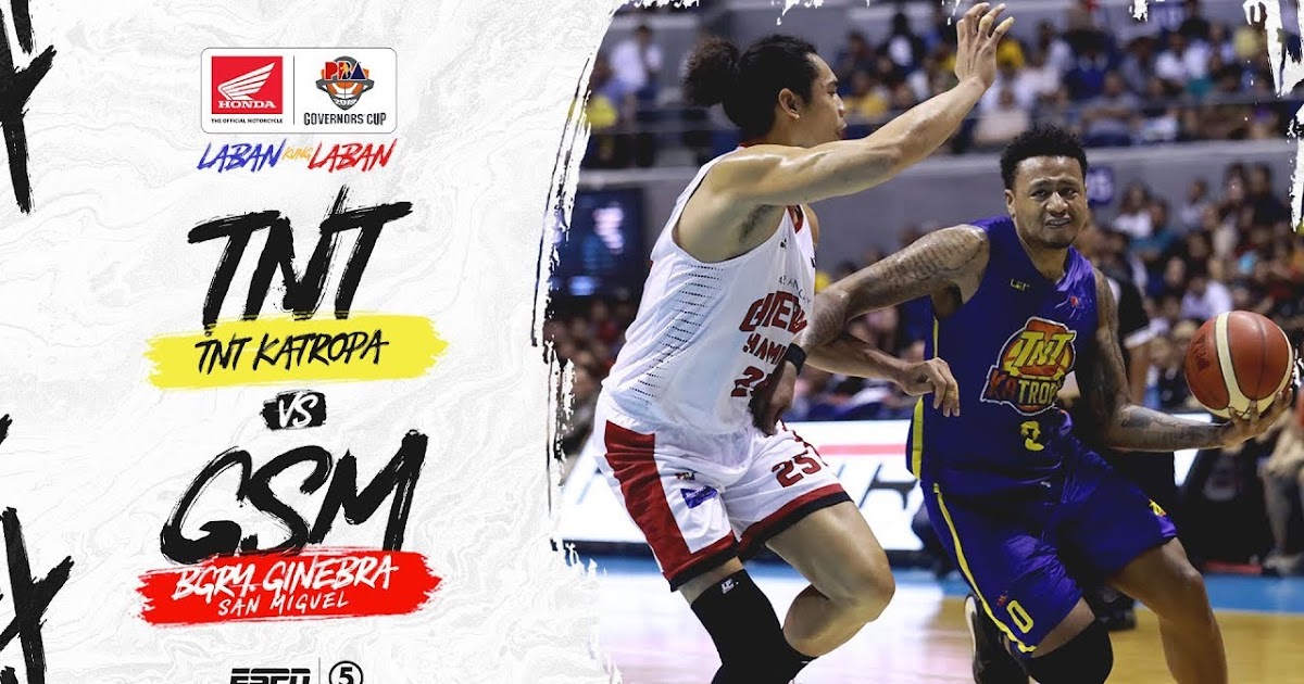 TNT Ka Tropa vs Barangay Ginebra San Miguel Replay TNT Ka Tropa vs Barangay Ginebra San Miguel Replay