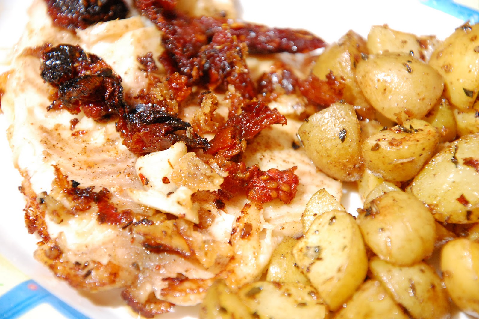 I THINK FOOD IS FABULOUS Pan Fried Tilapia Fillet with Sundried