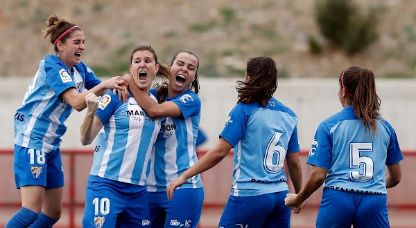 El Málaga Femenino gana al Granada y se pone a cinco puntos de distancia (2-1)