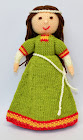 Medieval Doll Knitting Pattern