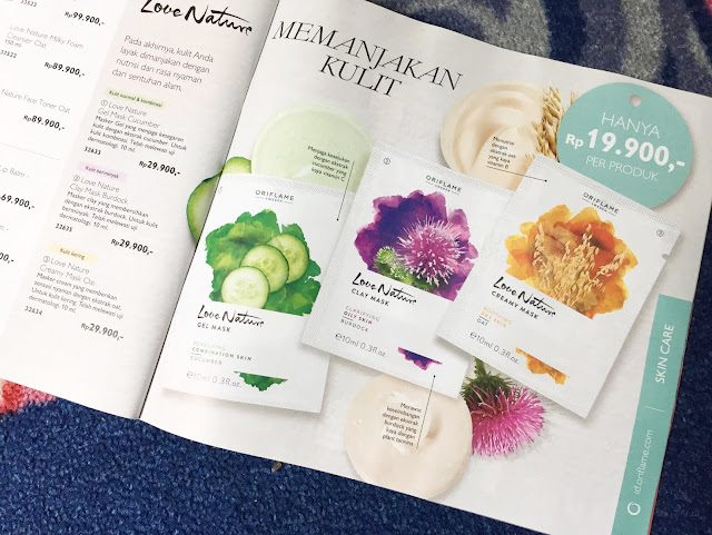 Love Nature Mask dari ORIFLAME