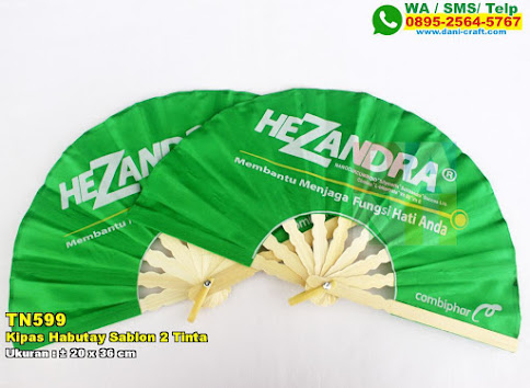 Kipas Habutay Sablon 2 Tinta