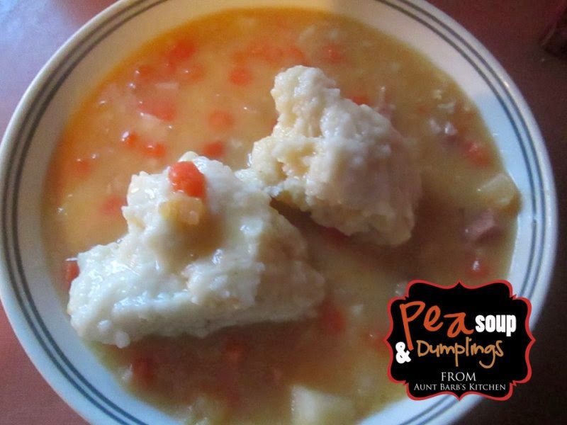 Recipe Rebels PEA SOUP AND DUMPLINGS