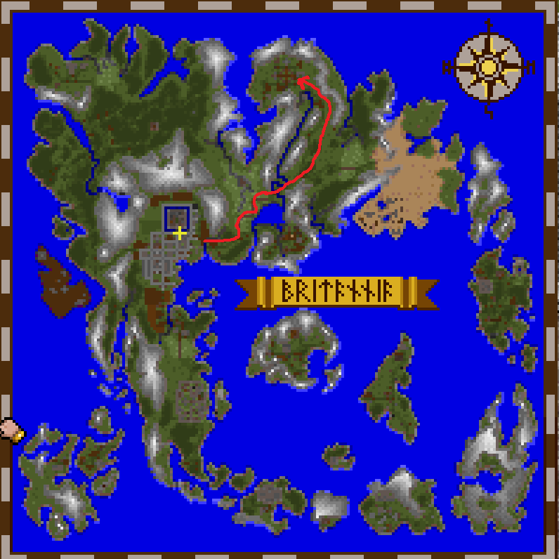 Ultima VII Black Gate Playthrough Part 7 Minoc