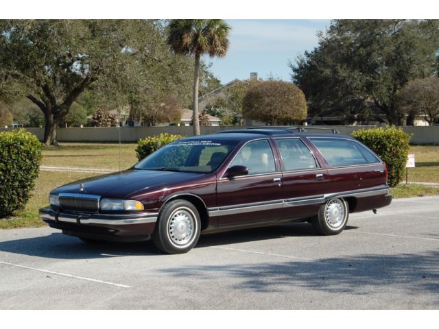 Daily Turismo 38k Mile Cabernet 1996 Buick Roadmaster