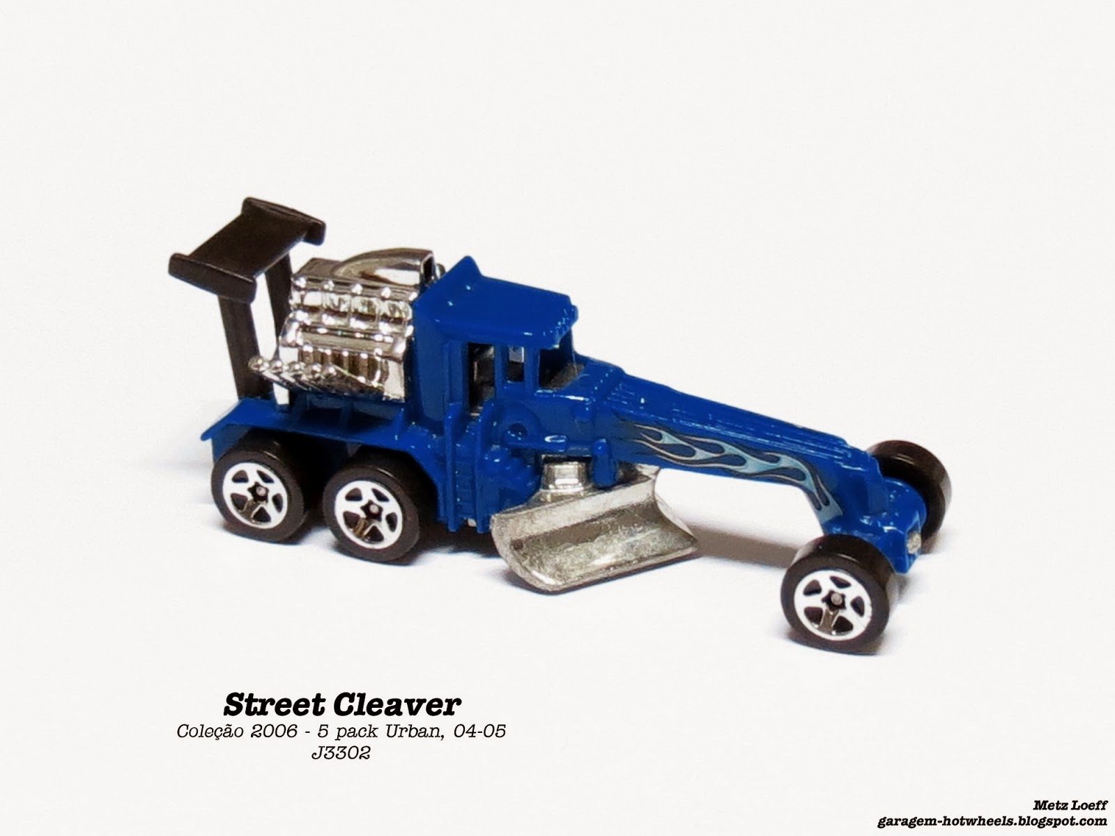 Garagem Hot Wheels Street Cleaver
