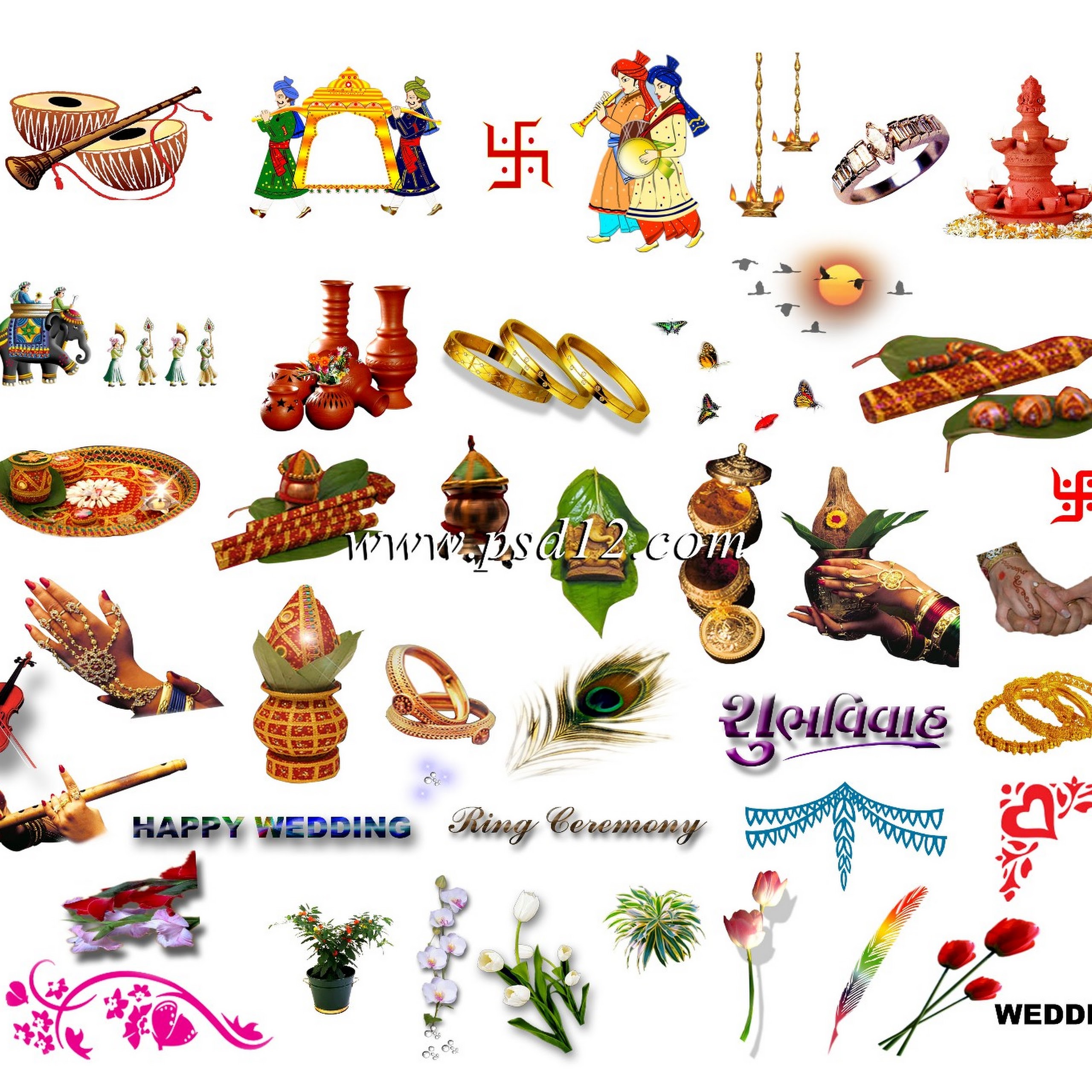 indian wedding clipart psd free download - photo #21
