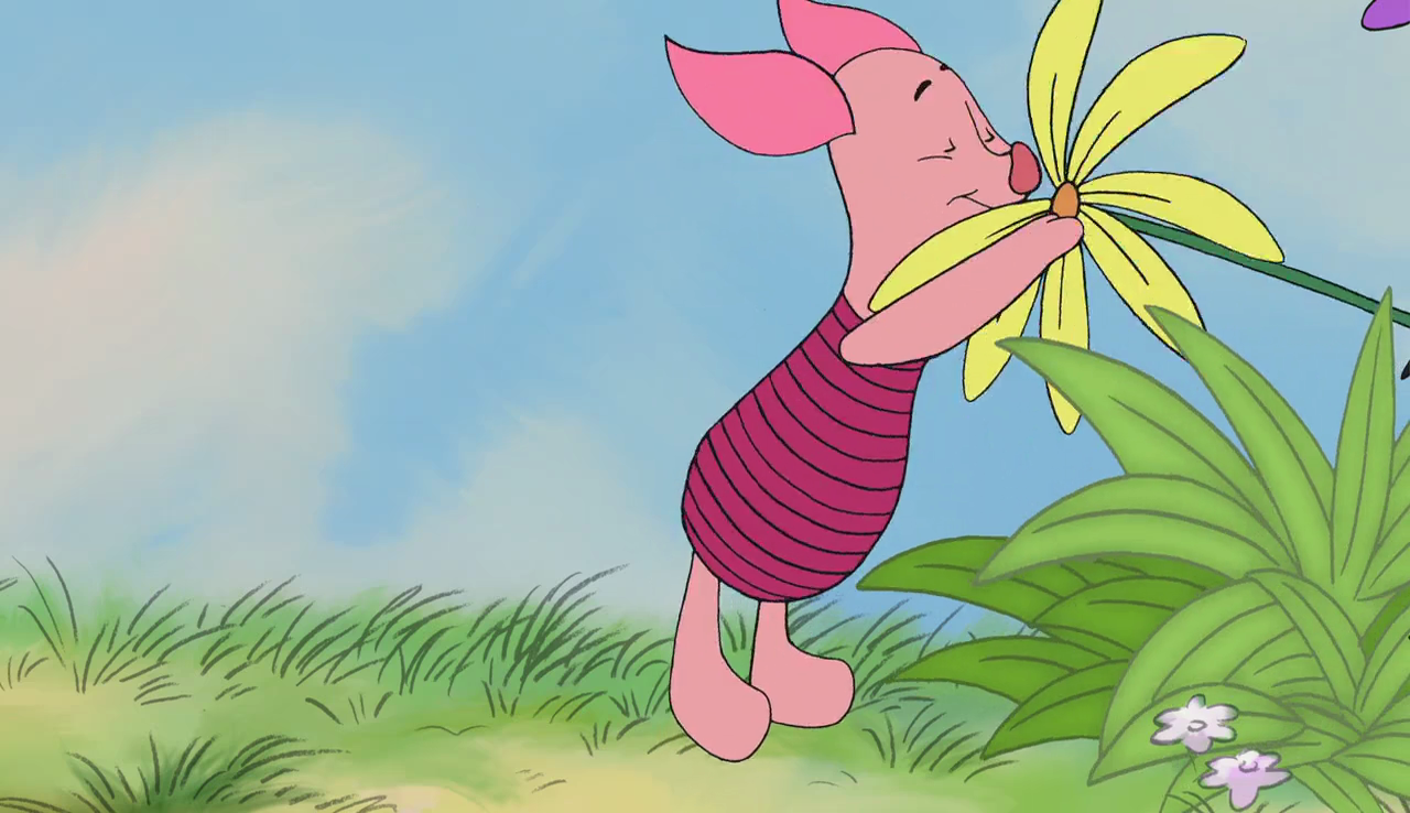 Disney winnie the pooh springtime with roo 2004. грустный пятачок. пятачок со сдутым шариком. пятачок с ружьем герань. горные свиньи.