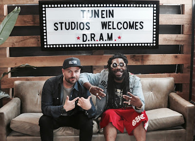 D.R.A.M. Stopped By TuneIn Studios in Venice, CA This Week | @TuneIn @BIGBABYDRAM / www.hiphopondeck.com