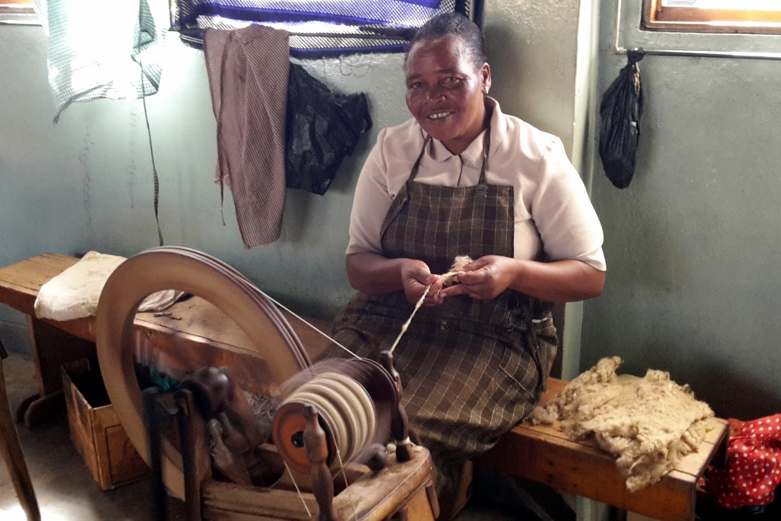 Ministry2Kenya "Loving my Neighbor" Nanyuki Spinners and Weavers, a