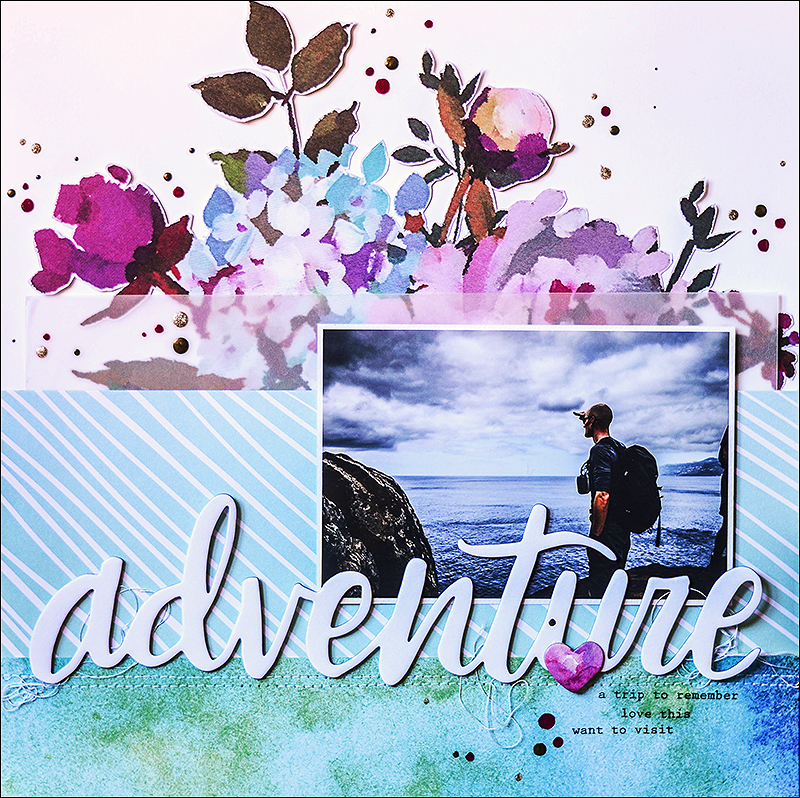 Stephanie Berger - Scrapbooking - Layout - Altenew - Madeira Stephanie Berger - Scrapbooking - Layout - Altenew - Madeira