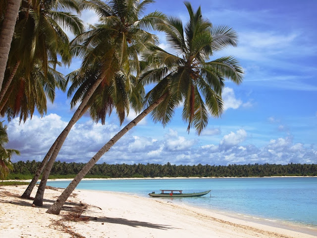 Pantai Slopeng, Pantai Berpagar Pohon Cemara di Sumenep Madura Jawa