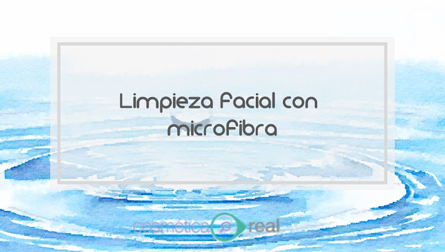 Limpieza facial con Microfibra