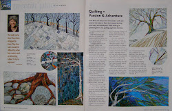 My interview in the June/July 2012 issue of Quilters Newsletter