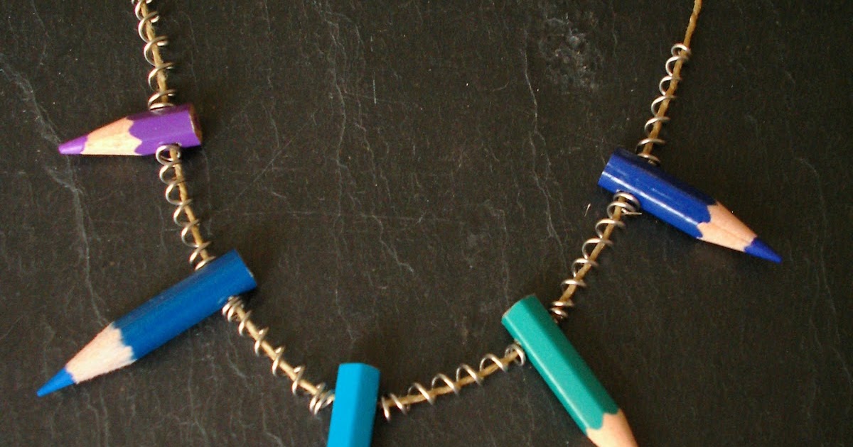 Comment Retirer Du Crayon Bic Sur Du Cuir Lom'bric à brac: Bijoux crayons