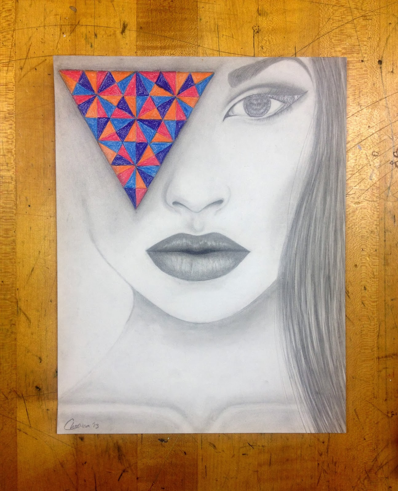 creat[ed] Art Studio 508 in Tessellations High School Art Lessons