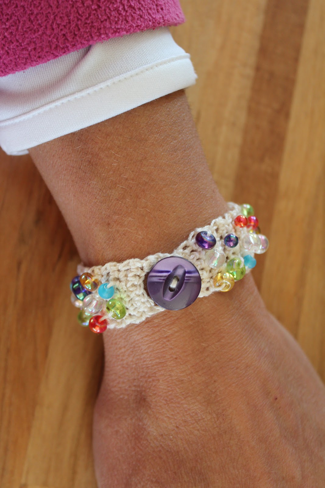 Beaded Crocheted Bracelets