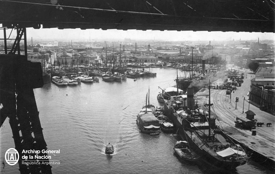 La vuelta de Rocha. Barrio de la Boca. (s/f) Fotos Antiguas de Mendoza, Argentina y el Mundo