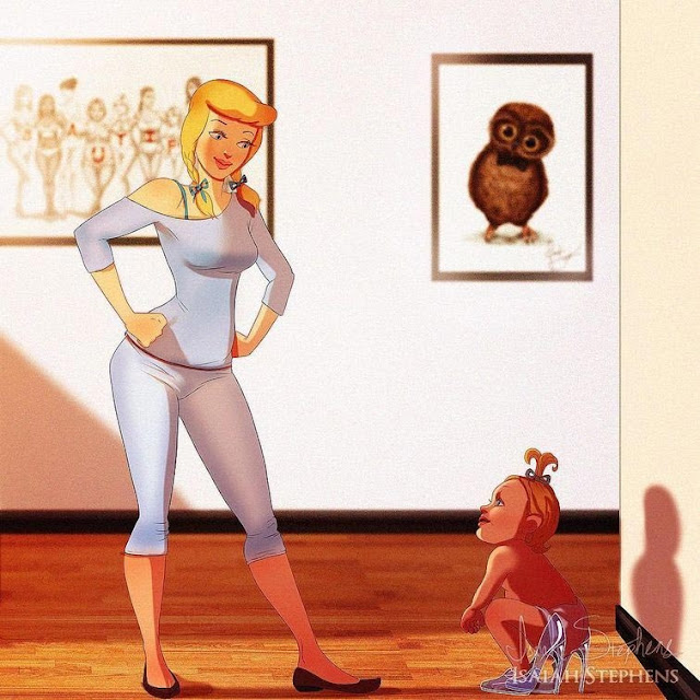 День матери в России - Πριγκίπισσες της Disney μητέρες πια