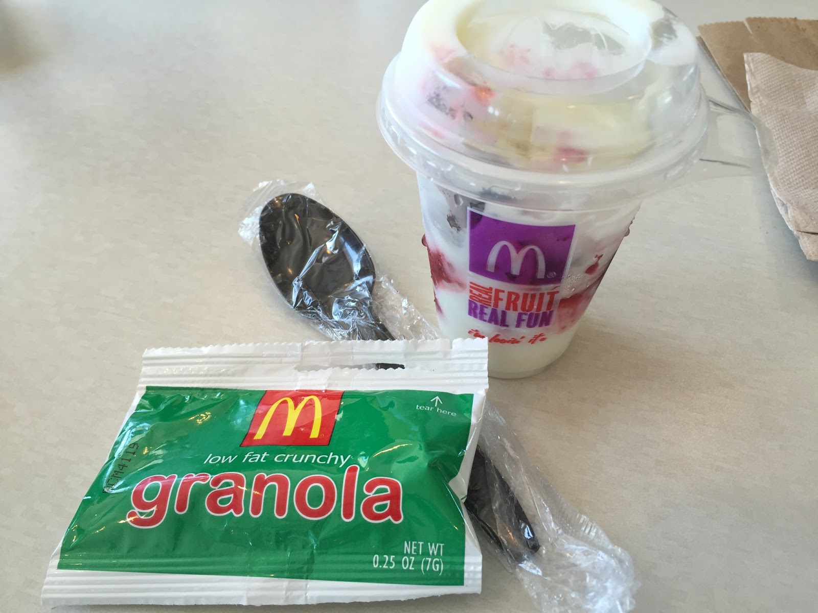 Fruit 'N Yogurt Parfait From McDonald's / マクドナルドのフルーツ アンド ヨーグルト パフェ I