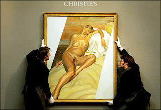 Retrato de Kate Moss subastado en Christie's