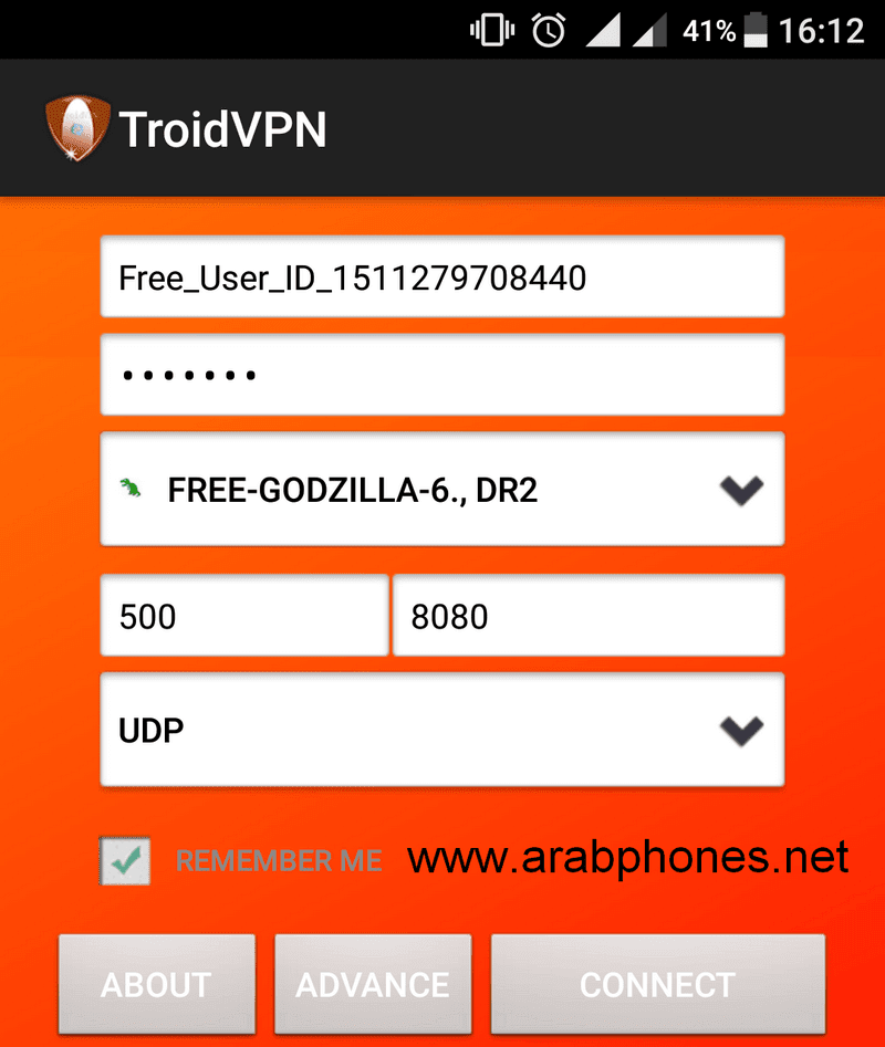 تطبيق  TroidVPN للحصول على أنترنت 3G مجاني