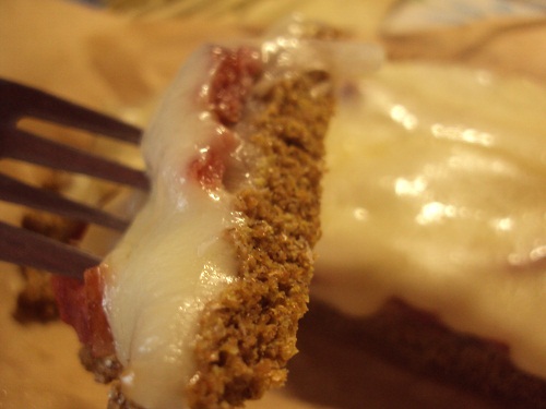 Pizza cu tarate (la cuptorul cu microunde)