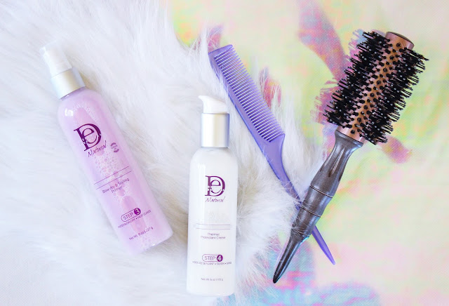How to Slay Your Silk Press on Natural Hair Without Heat Damage Using the Design Essentials Agave + Lavender Collection