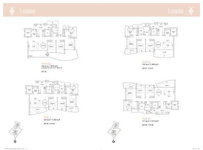 Hallmark Residences 3 bedrooms floor plan