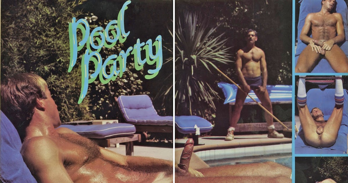 Titjob gay retro pool