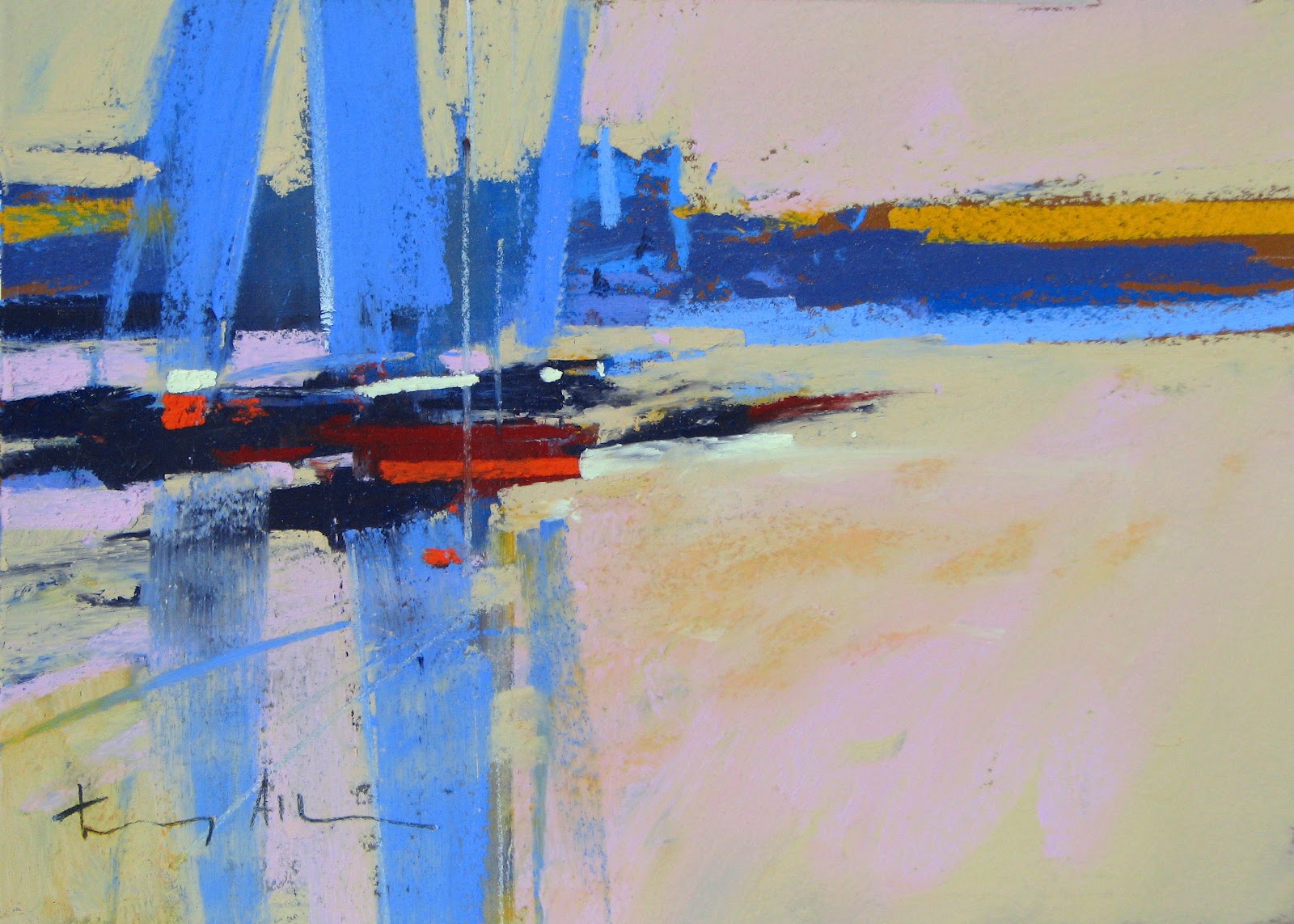 Tony allain картины