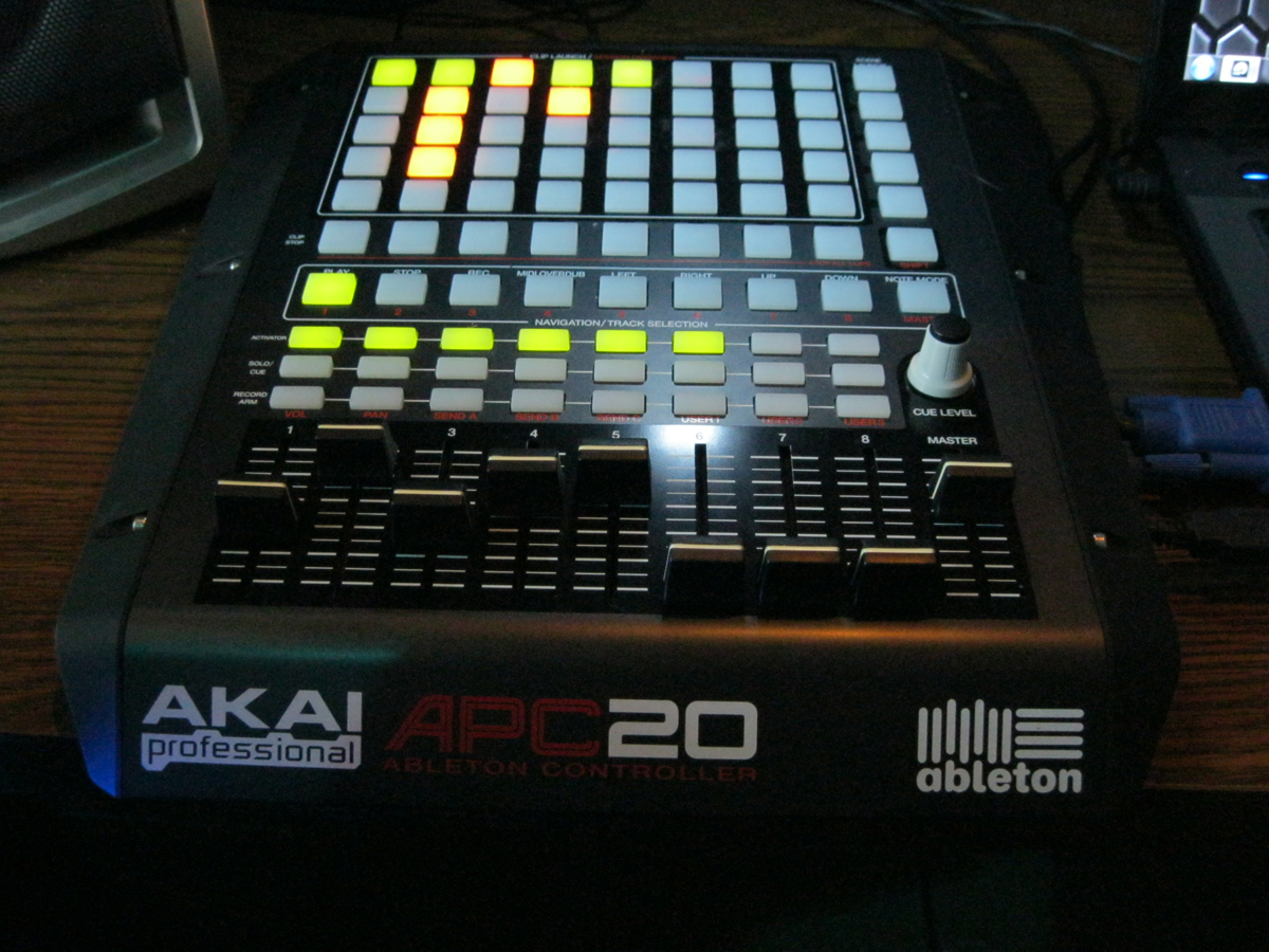 @AlohaMiscreant: Akai APC-20 = Dope!